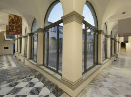 corridoi museo san pietro civico diocesano darte sacra visit colledivaldelsa borgo medievale toscana