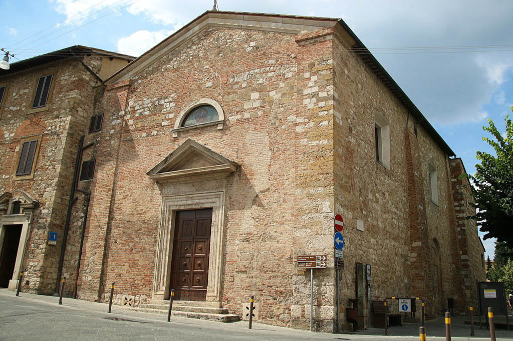 Visit Colle di Val d'Elsa borgo toscano chiesa di Santa Caterina facciata