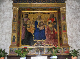 Visit Colle di Val d'Elsa chiesa Santa Maria in Canonica pala d'altare Pier Francesco Fiorentino